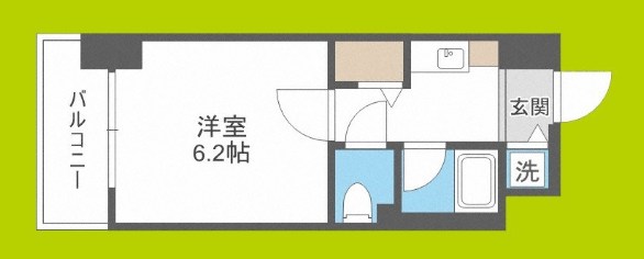 パラシオ塚本Ⅱ2号棟 間取り