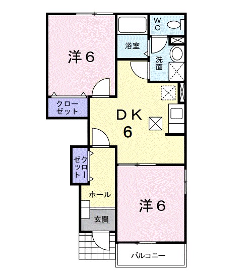 パルテール池田 間取り