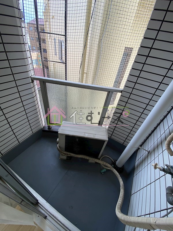 玉造クローバーハイツ ベランダ