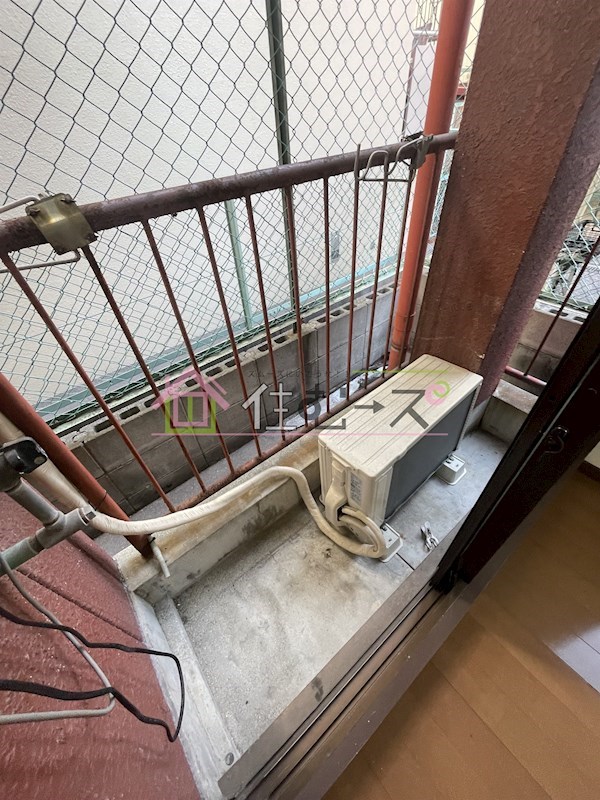 宝マンション ベランダ