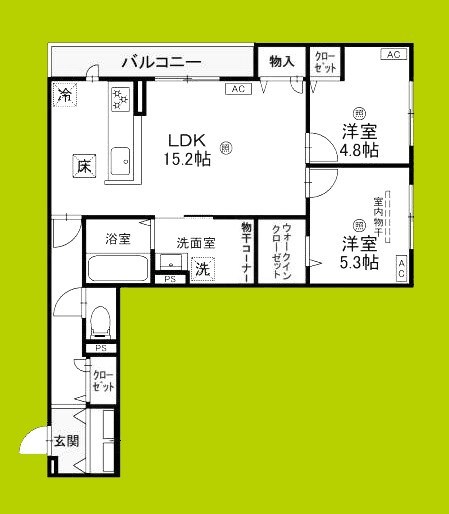 パサログランデ羽衣 間取り