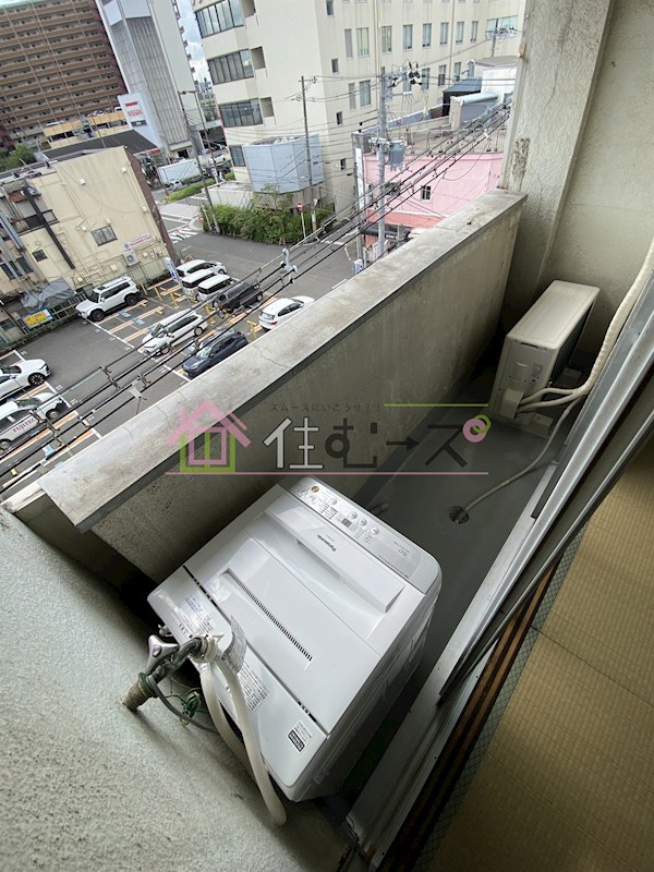 山栄マンション ベランダ