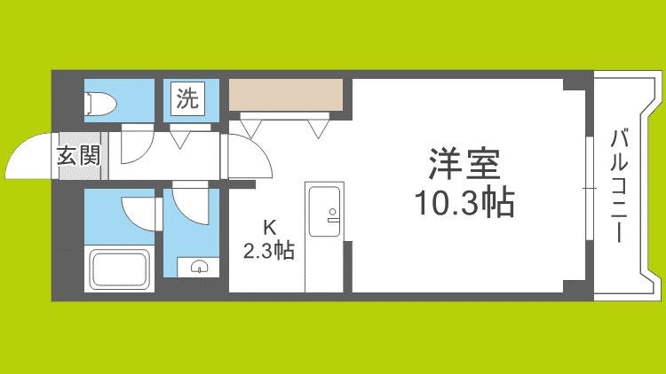 メゾンビトロⅡ 間取り