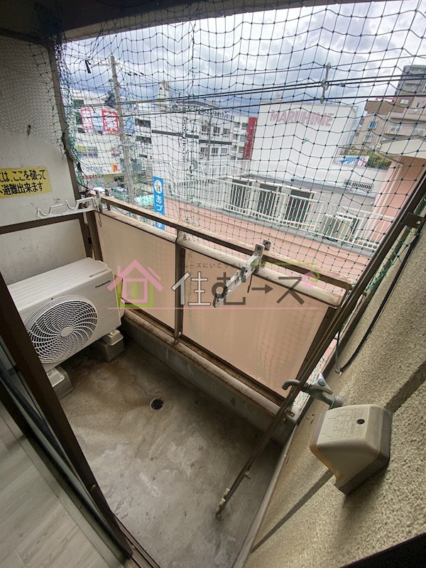 和所マンション中加賀屋 ベランダ
