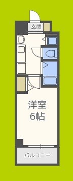 プレミアムコート天神橋∞ 間取り