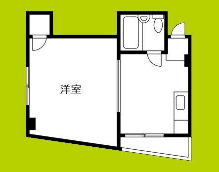 粉浜ハザマコーポ 間取り