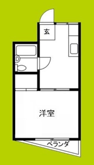 粉浜ハザマコーポ 間取り