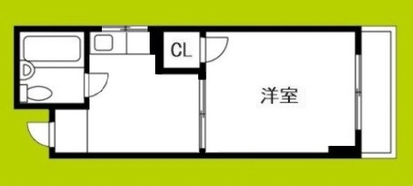 粉浜ハザマコーポ 間取り