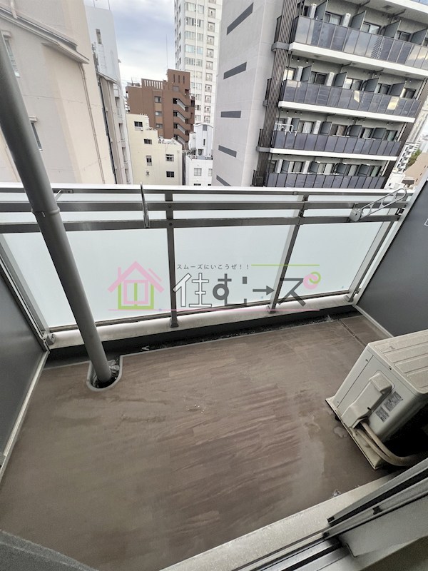 ファーストステージ江戸堀パークサイド ベランダ