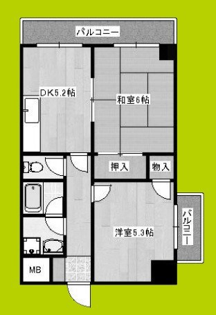 平田マンション 間取り
