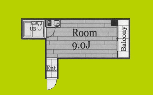 パシフィック今里Ⅱ 間取り