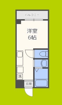 墨江728ハイツ 間取り