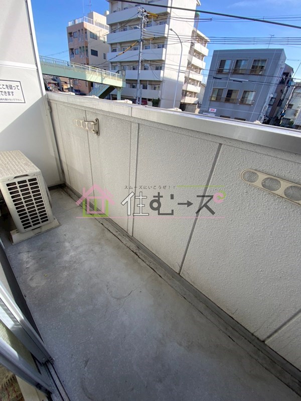 墨江728ハイツ ベランダ