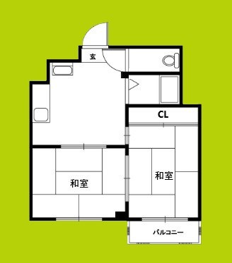 ハイムナカイ 間取り