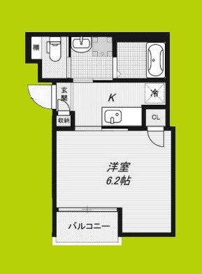 H-maison千船Ⅱ 間取り