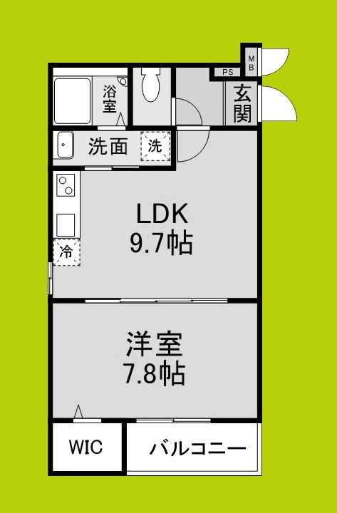 グランメゾンゆずり葉Ⅰ番館 間取り図