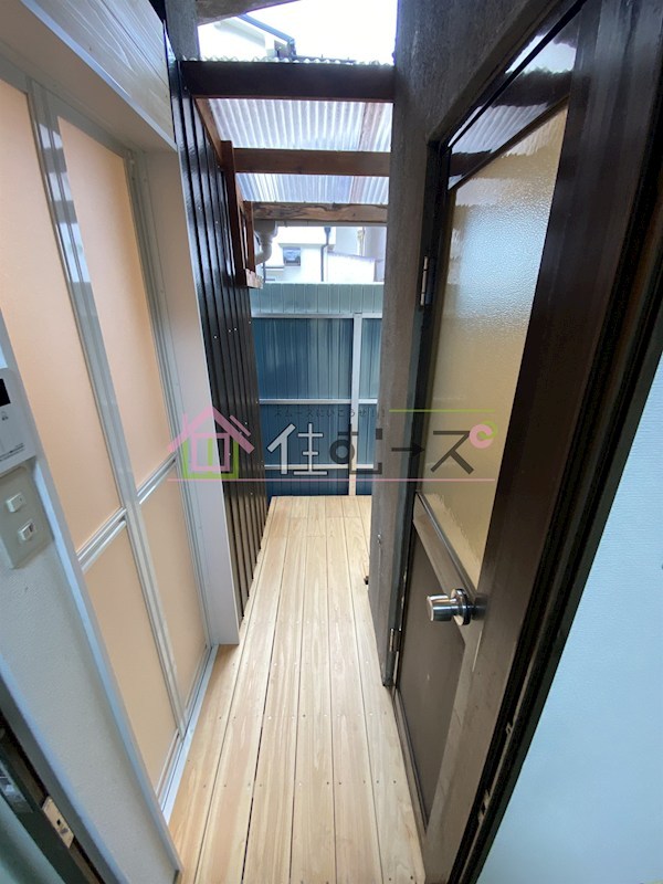 喜仙荘 ベランダ