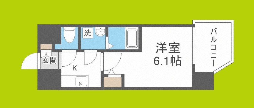 JMFレジデンス桜ノ宮 間取り