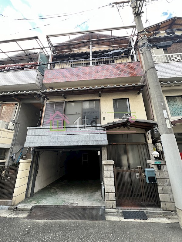 平野区瓜破貸家 外観