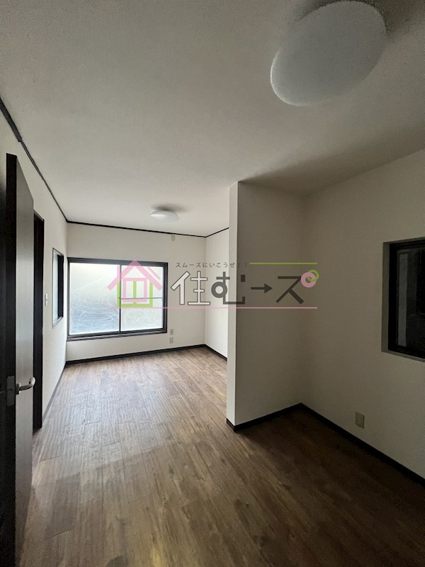 平野区瓜破貸家 ベッドルーム