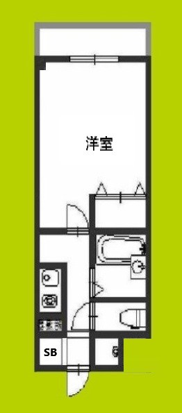 ルミエール花園Ⅱ 間取り