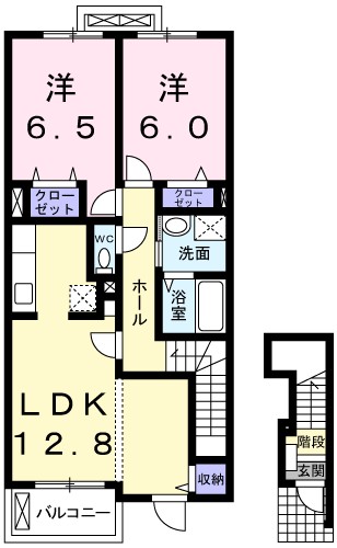 カーサ・フローレス 間取り