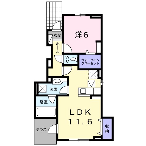 フラワータウン　アイリス 間取り