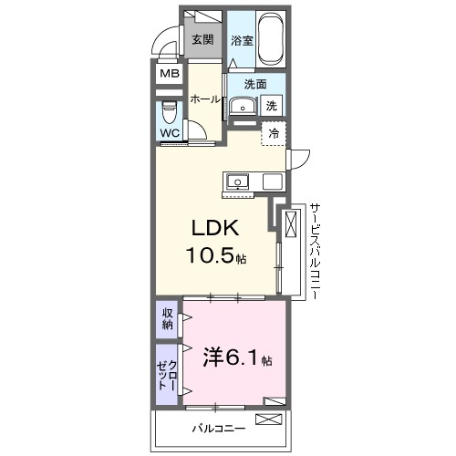 パインオーク　Ｃ 間取り