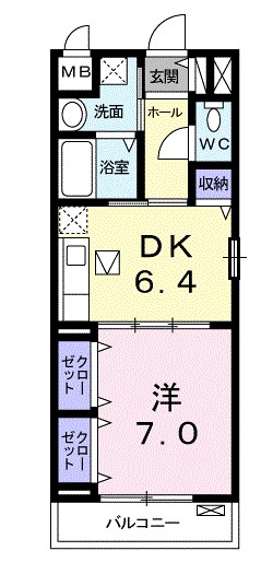 アベリア高倉 間取り