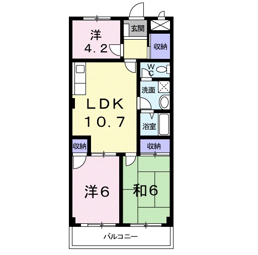 アレーゼＦ 間取り