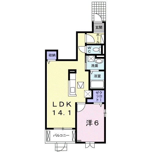 ビラ・アリエッタ 間取り