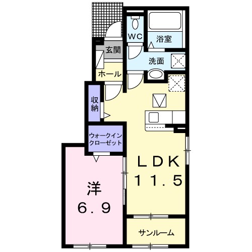 アドバンスⅠ 間取り