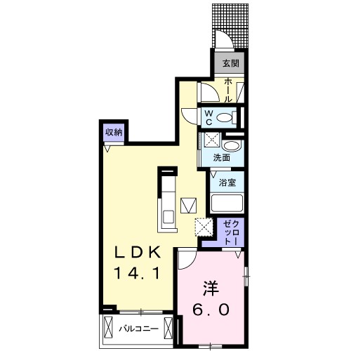 パインルーツⅢ 間取り
