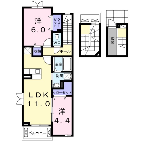 ポルトボヌールⅠ 間取り