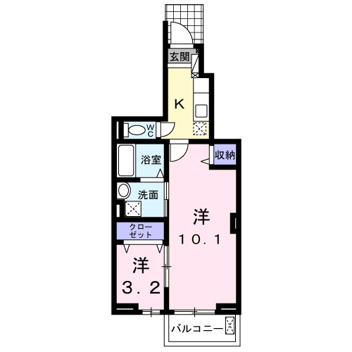 メゾン太陽 間取り