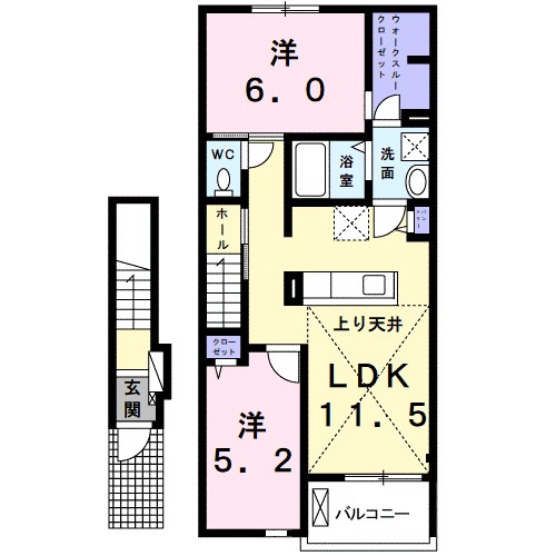 メゾンリヴィエールⅠ 間取り