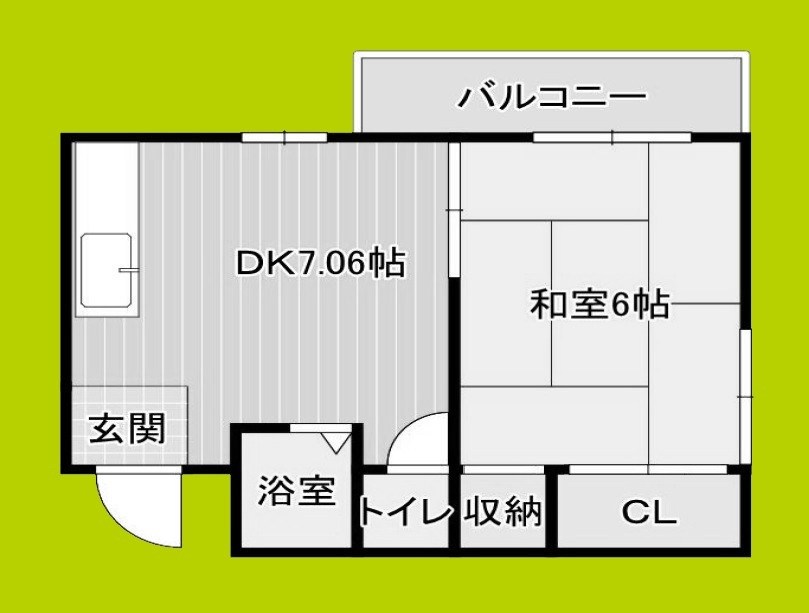 エクセルマンション桃谷 間取り