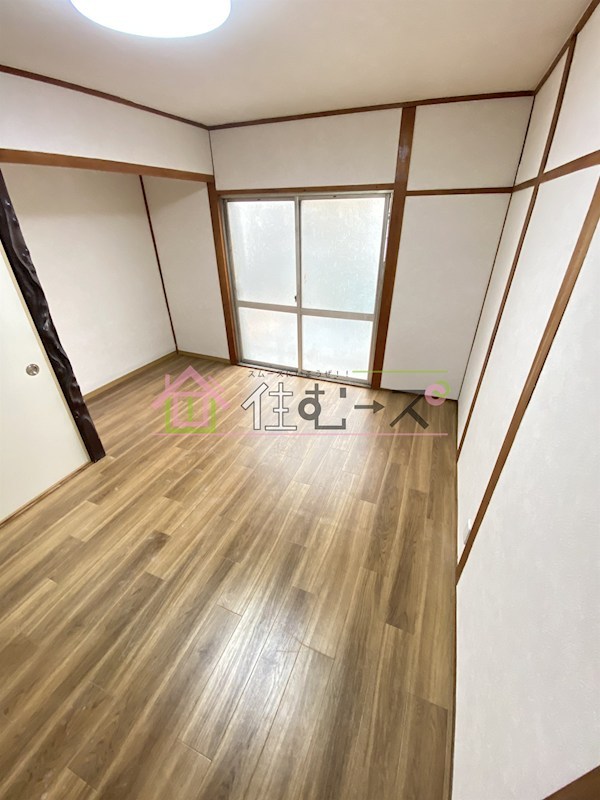 林寺貸家（テラス） ベッドルーム