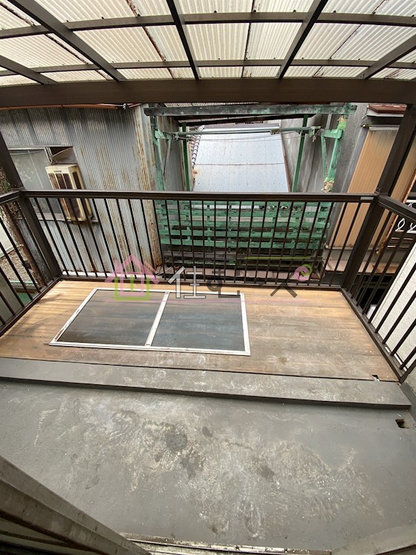 林寺貸家（テラス） ベランダ