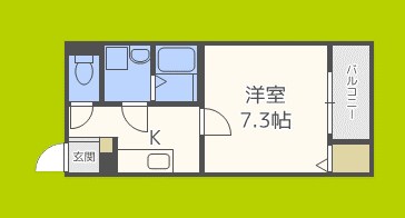ディアコート巽南 間取り