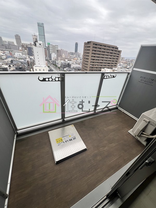 ラクラス阿倍野元町 ベランダ