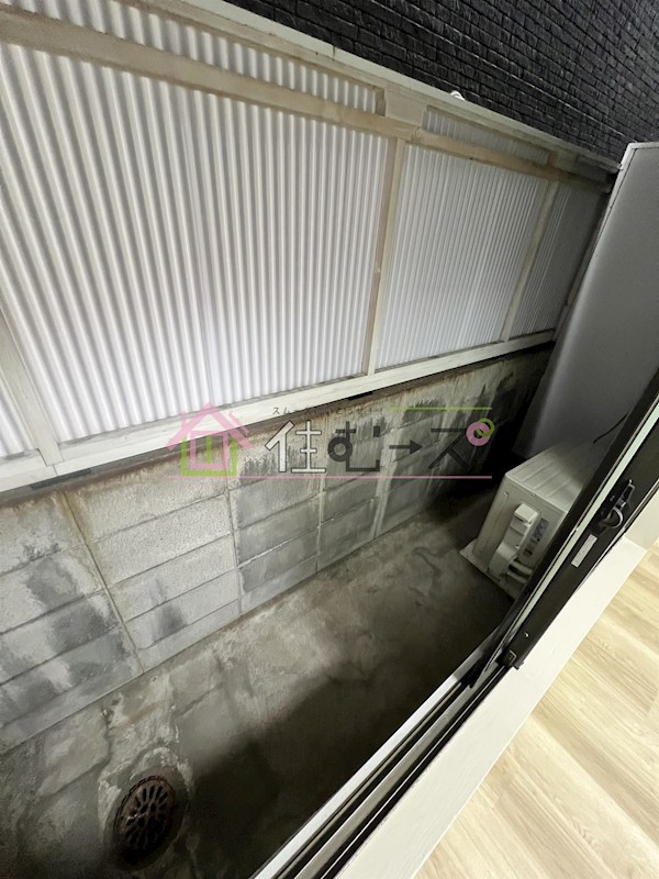 昭和ハイツ ベランダ