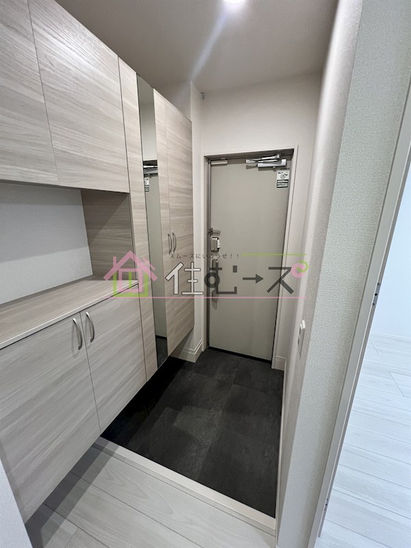 トリシアコートあべのTS 玄関