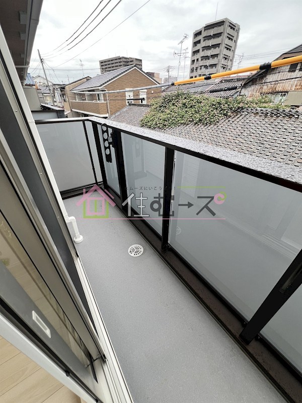 トリシアコートあべのTS ベランダ