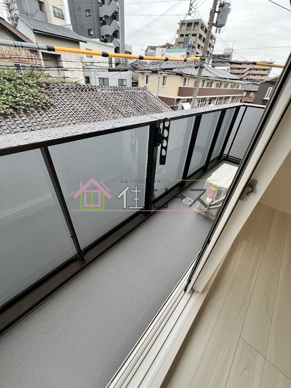 トリシアコートあべのTS ベランダ