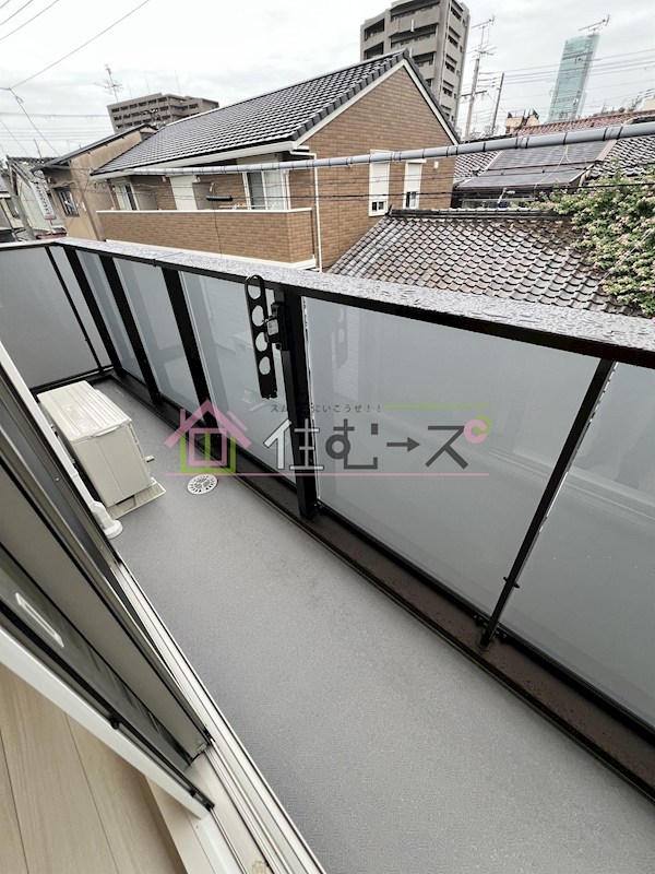 トリシアコートあべのTS ベランダ