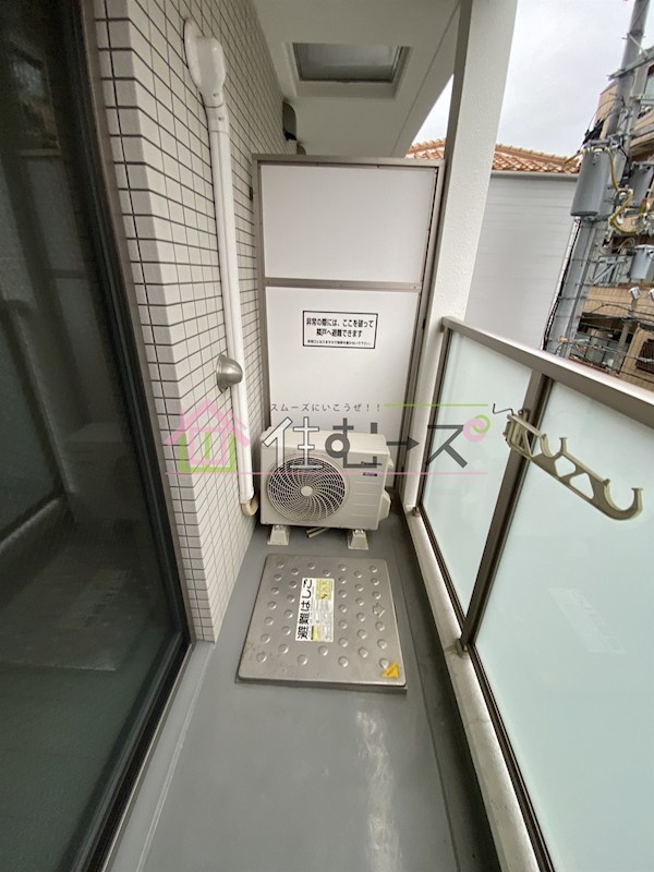 オズレジデンス今里SOUTH ベランダ