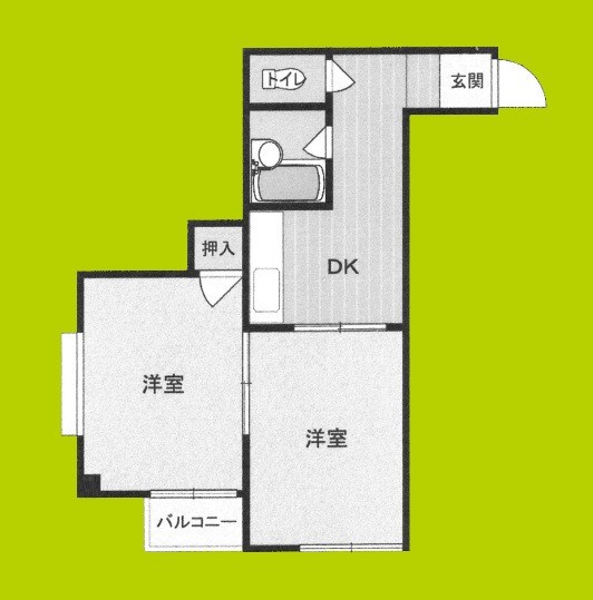 グランドハイツ玉津 間取り