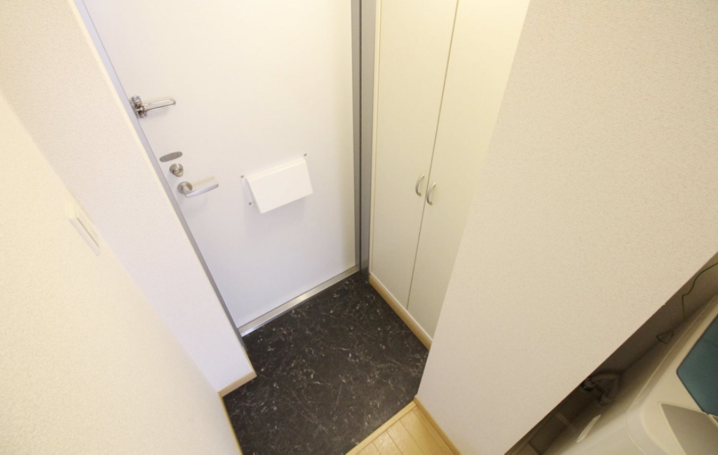 レオパレス中川西 玄関