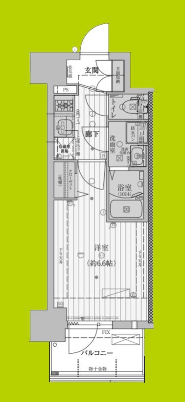 ファーストフィオーレ吹田レガーメ 間取り